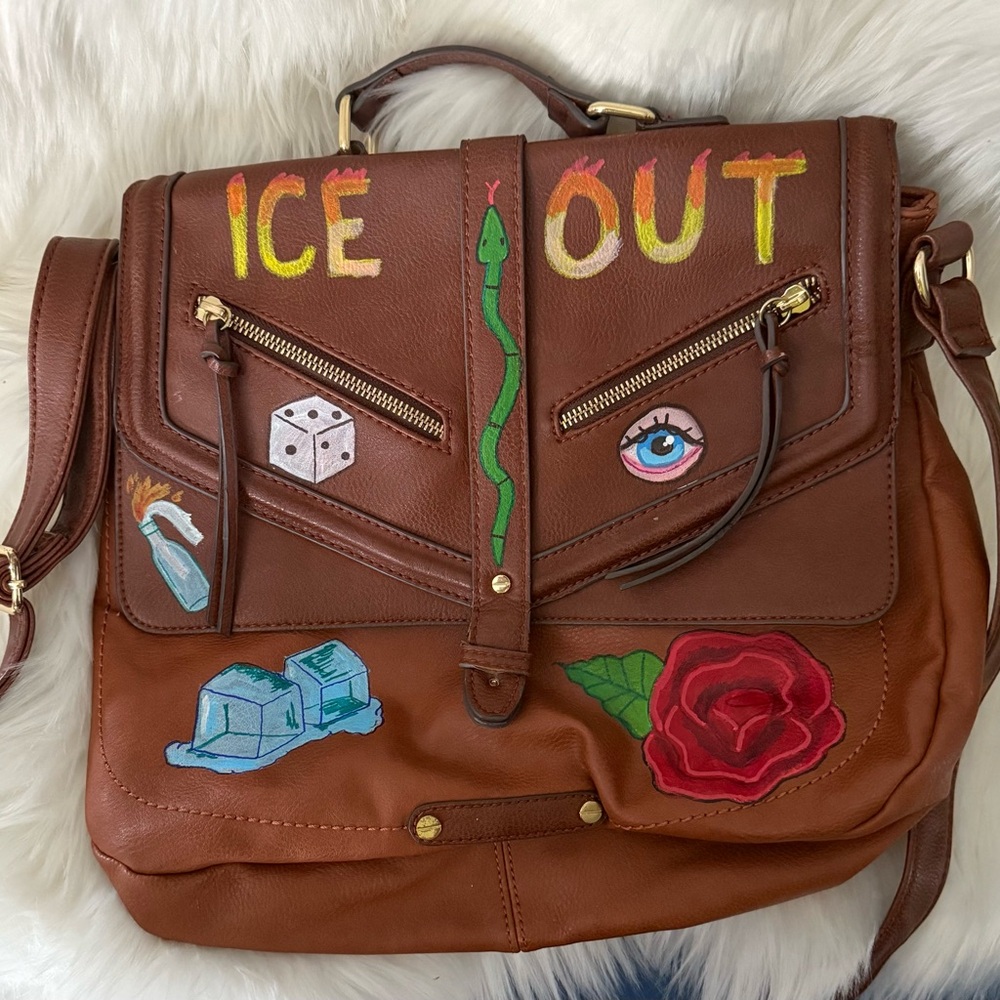 Anti ICE Messenger Bag